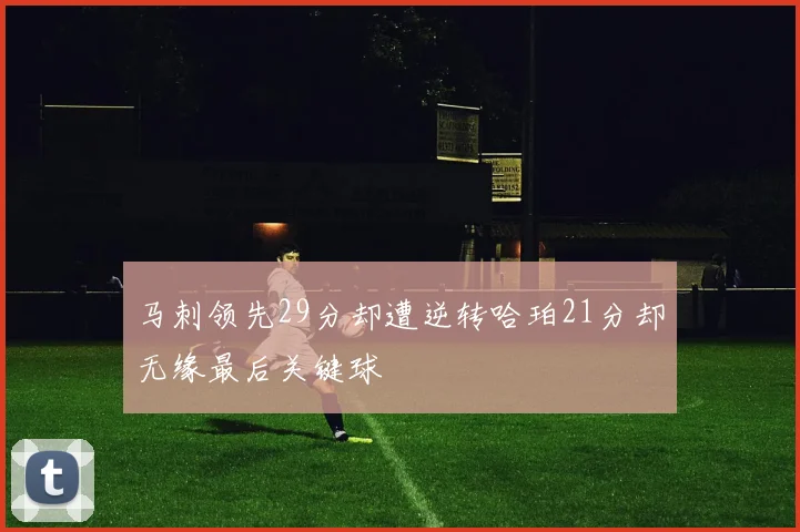 马刺领先29分却遭逆转哈珀21分却无缘最后关键球